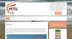 Desktop Screenshot of coastsidepets.com